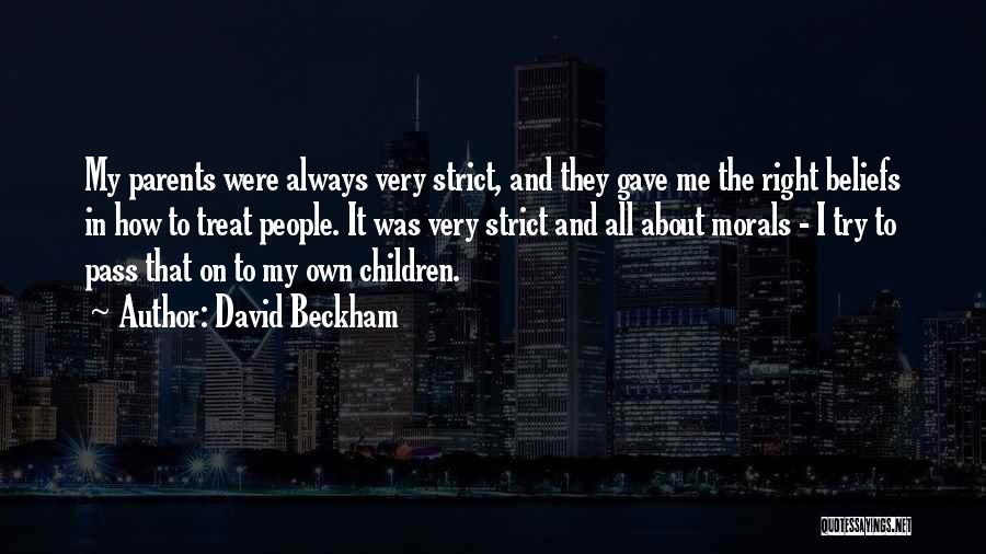 All On My Own Quotes By David Beckham