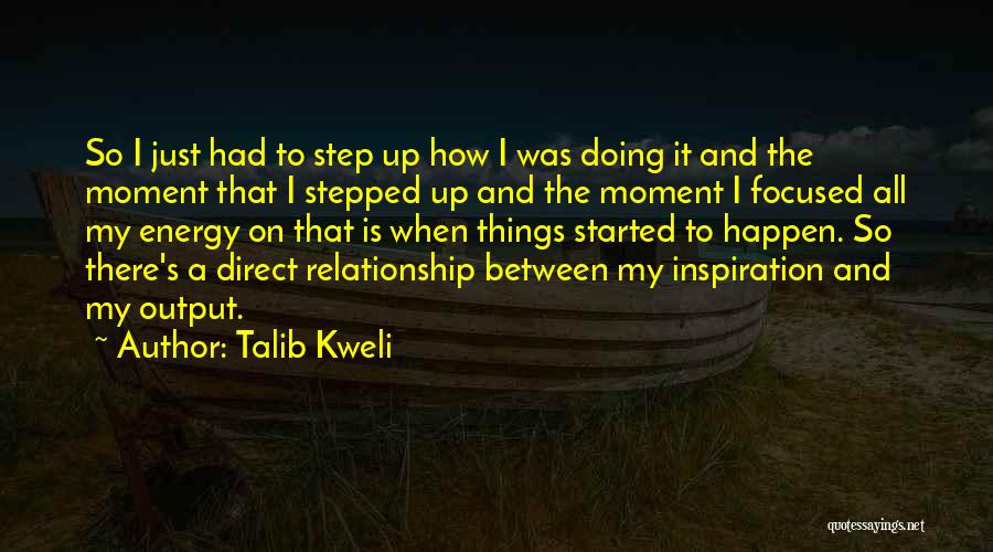 All Or Nothing Relationship Quotes By Talib Kweli