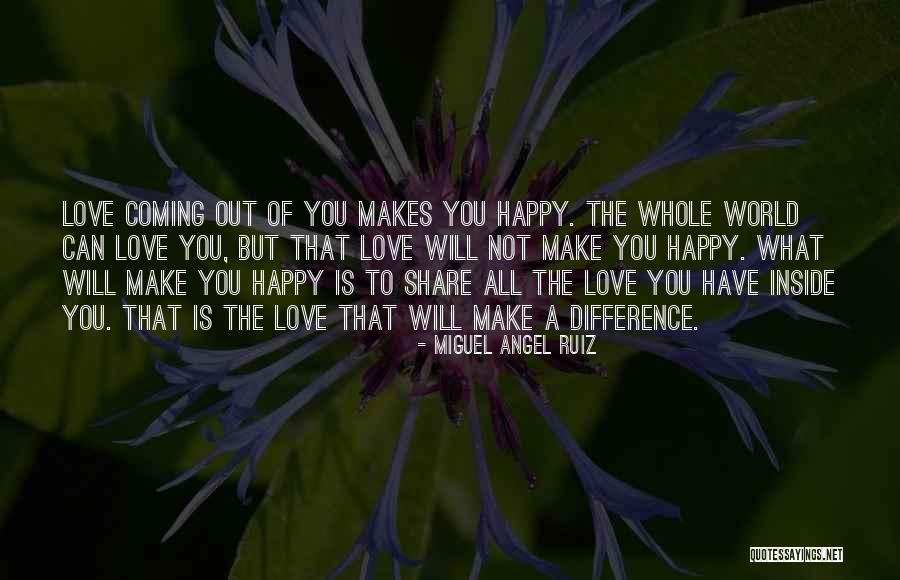 All Out Love Quotes By Miguel Angel Ruiz