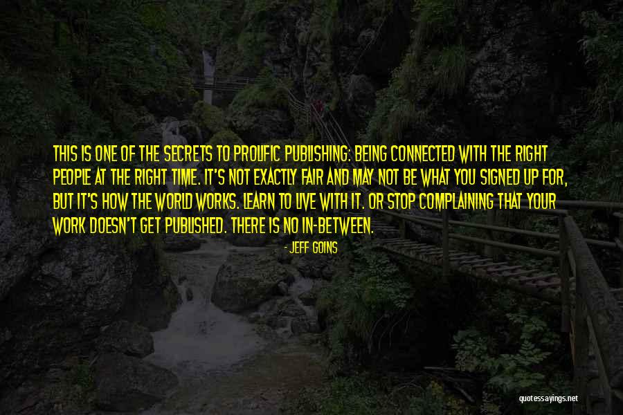 All People Being Connected Quotes By Jeff Goins All People Being Connected Quotes By Jeff Goins