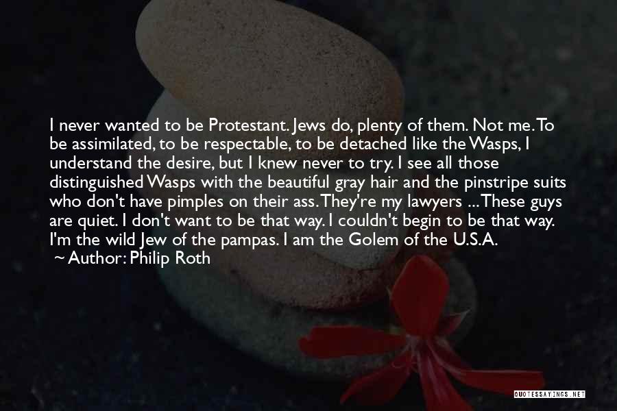 All Quiet Quotes By Philip Roth