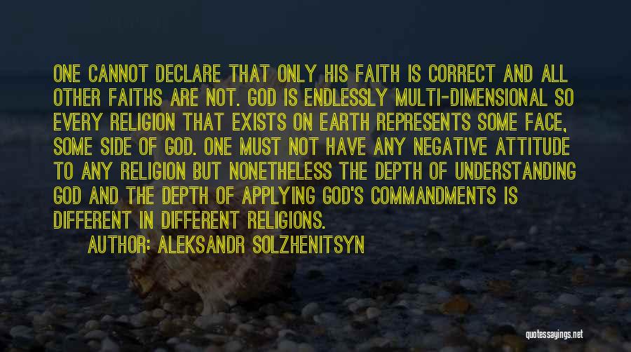 All Religions Are One Quotes By Aleksandr Solzhenitsyn