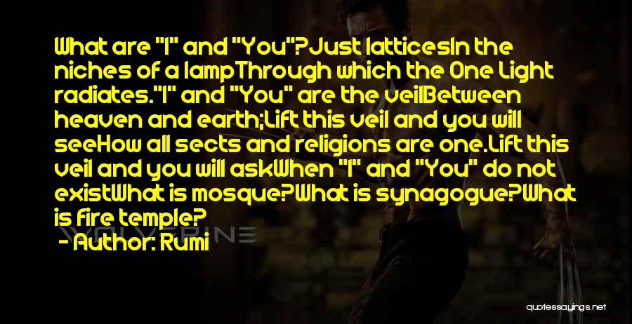 All Religions Are One Quotes By Rumi