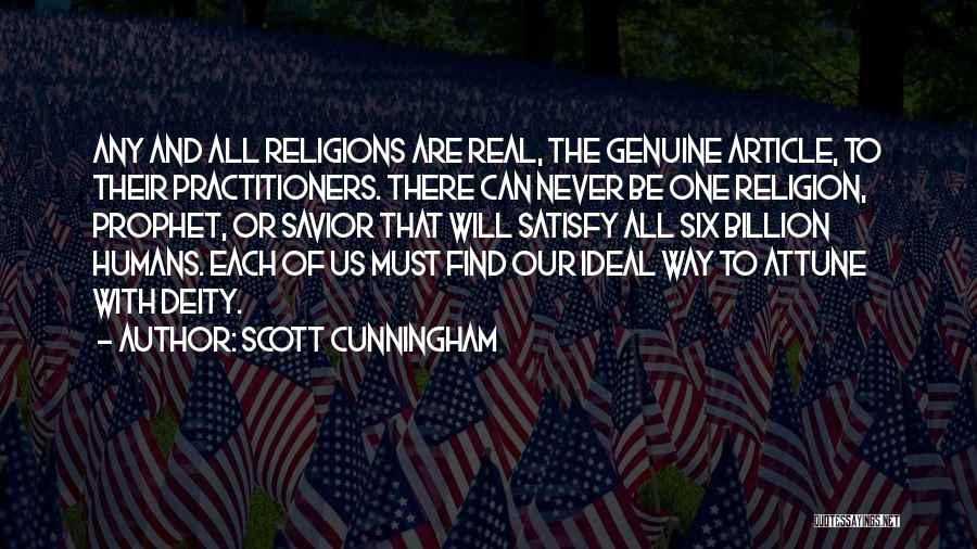 All Religions Are One Quotes By Scott Cunningham