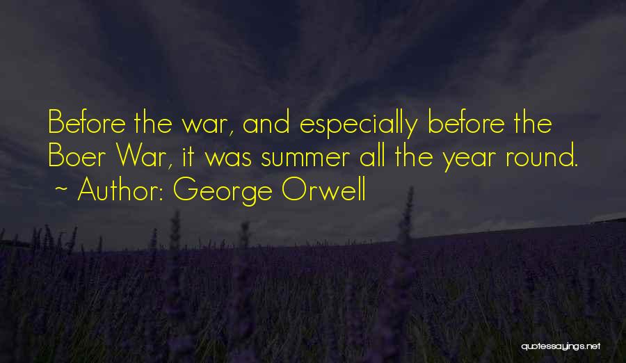 All Round Quotes By George Orwell