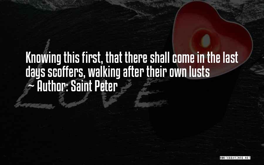All Saint Days Quotes By Saint Peter