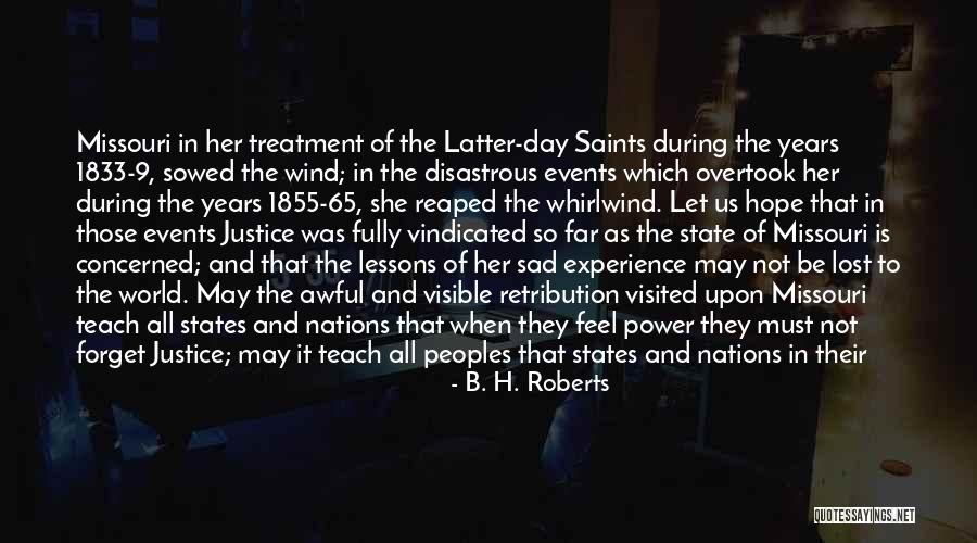 All Saints Day Quotes By B. H. Roberts All Saints Day Quotes By B. H. Roberts