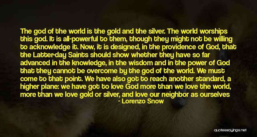 All Saints Day Quotes By Lorenzo Snow All Saints Day Quotes By Lorenzo Snow