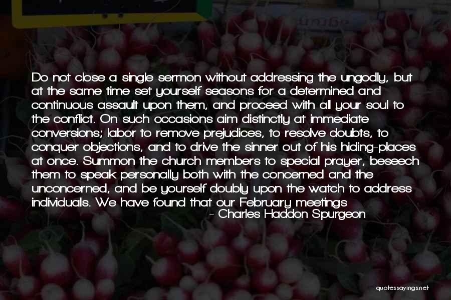 All Seasons Quotes By Charles Haddon Spurgeon