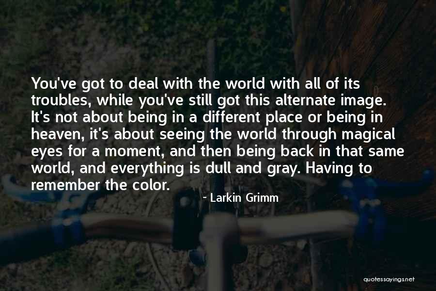 All Seeing Eye Quotes By Larkin Grimm All Seeing Eye Quotes By Larkin Grimm
