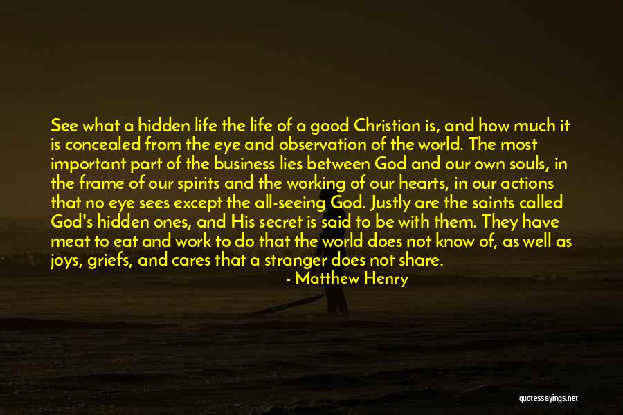 All Seeing Eye Quotes By Matthew Henry All Seeing Eye Quotes By Matthew Henry