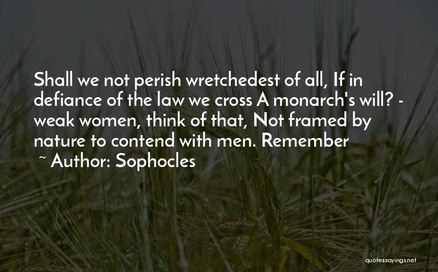 All Shall Perish Quotes By Sophocles