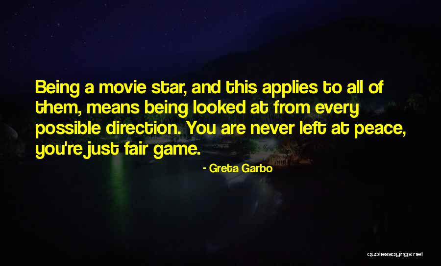 All Star Game Quotes By Greta Garbo