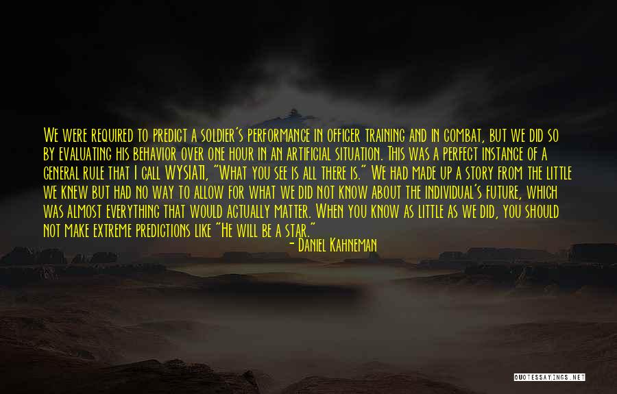 All Star Performance Quotes By Daniel Kahneman All Star Performance Quotes By Daniel Kahneman