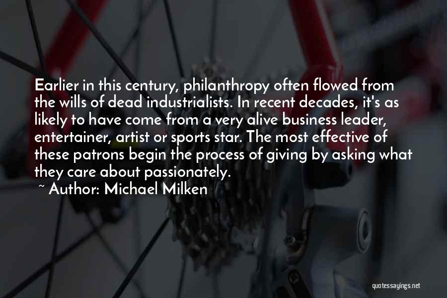 All Star Sports Quotes By Michael Milken