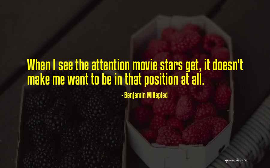All Stars Quotes By Benjamin Millepied