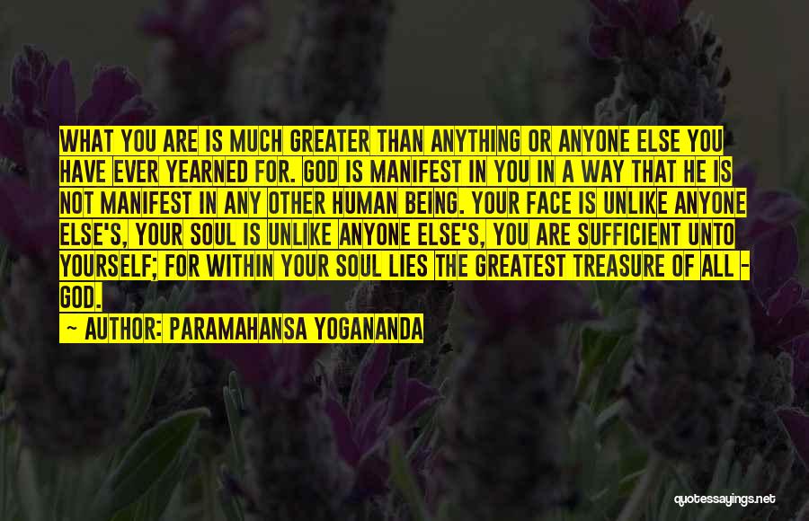 All Sufficient God Quotes By Paramahansa Yogananda