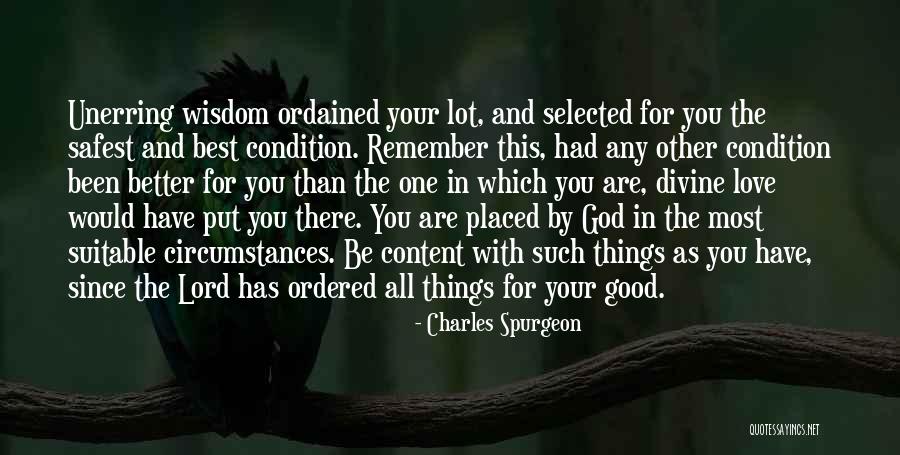 All The Best For Your Love Quotes By Charles Spurgeon