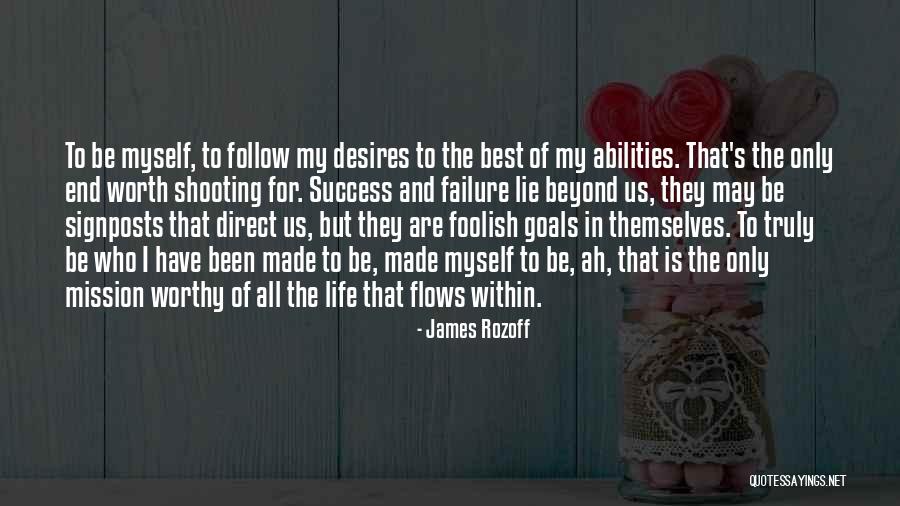 All The Best Success Quotes By James Rozoff