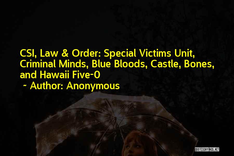 All The Criminal Minds Quotes By Anonymous