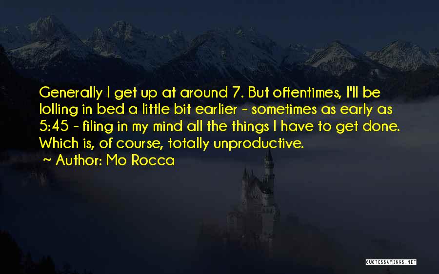 All The Little Things Quotes By Mo Rocca