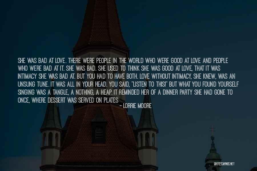 All The Love In The World Quotes By Lorrie Moore