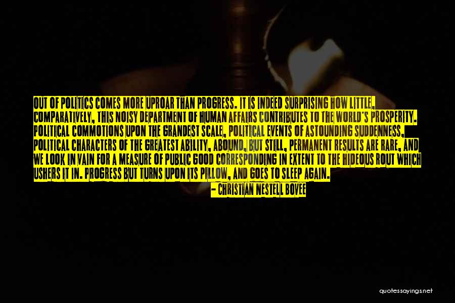 All The Progress In Vain Quotes By Christian Nestell Bovee All The Progress In Vain Quotes By Christian Nestell Bovee