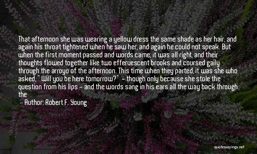 All The Time We Spent Together Quotes By Robert F. Young