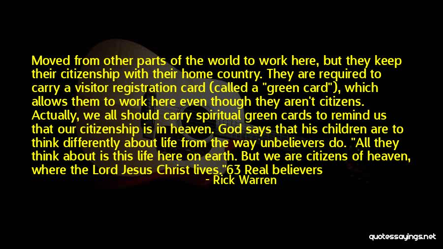 All The Way Home Quotes By Rick Warren