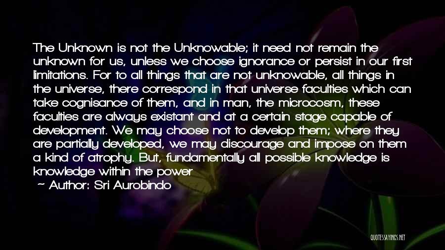 All Things Are Possible Quotes By Sri Aurobindo