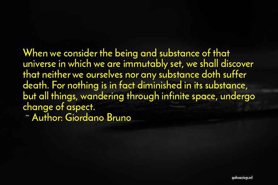 All Things Change Quotes By Giordano Bruno