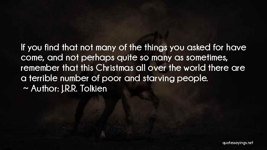 All Things Christmas Quotes By J.R.R. Tolkien