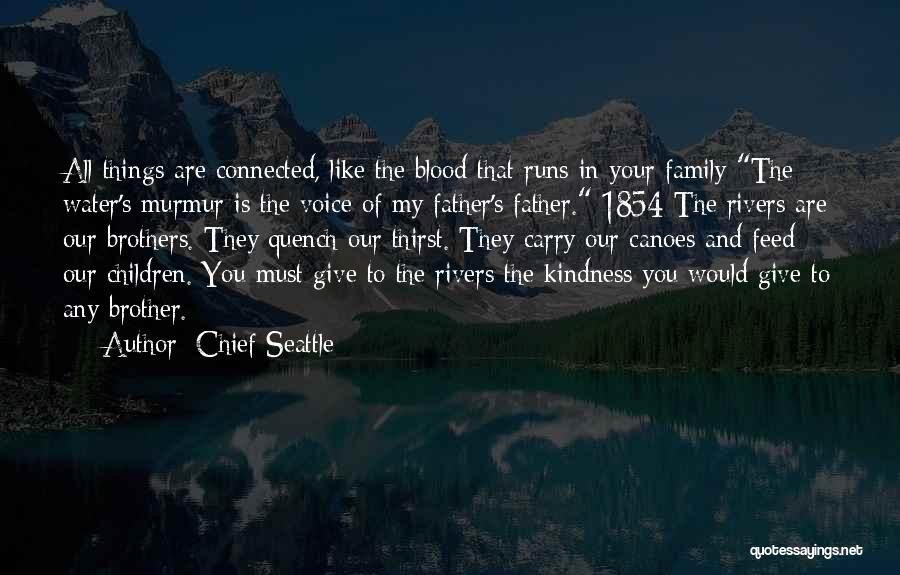 All Things Connected Quotes By Chief Seattle