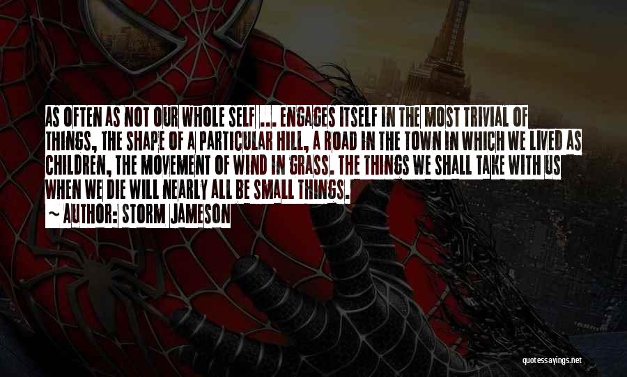 All Things Die Quotes By Storm Jameson