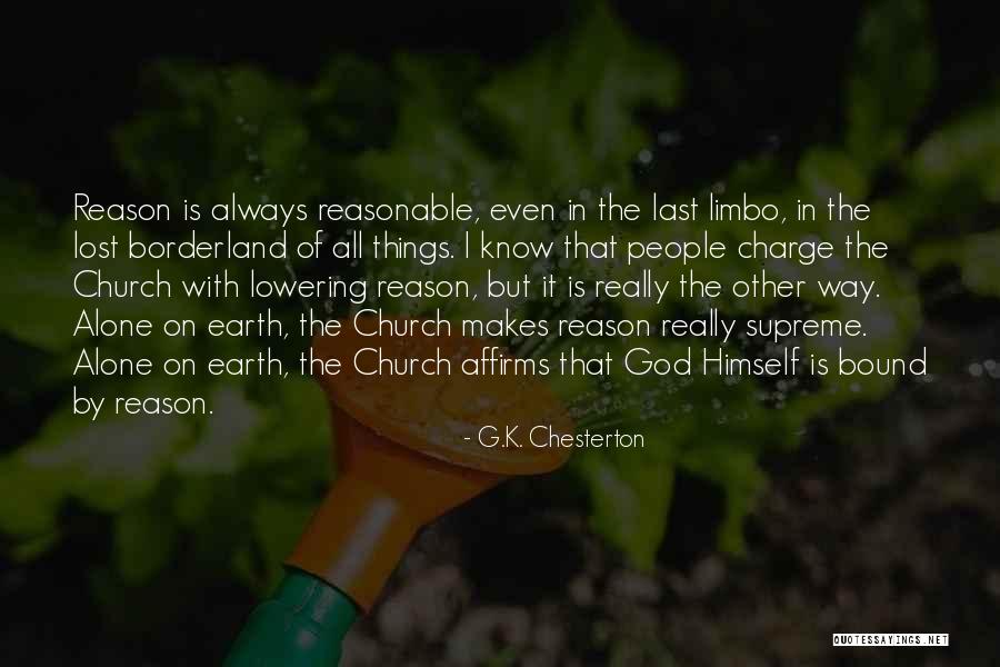 All Things Quotes By G.K. Chesterton