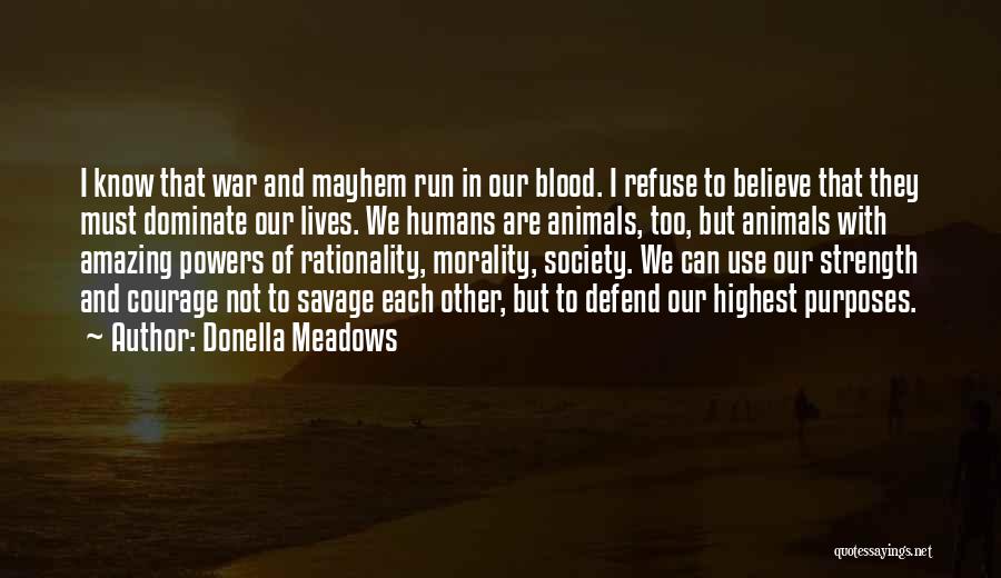 All This Mayhem Quotes By Donella Meadows