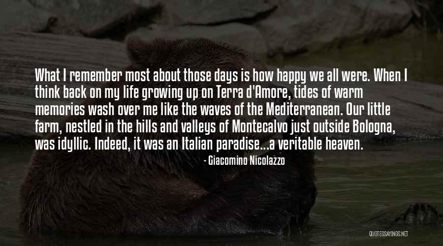 All Those Memories Quotes By Giacomino Nicolazzo All Those Memories Quotes By Giacomino Nicolazzo