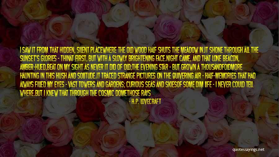 All Those Memories Quotes By H.P. Lovecraft All Those Memories Quotes By H.P. Lovecraft