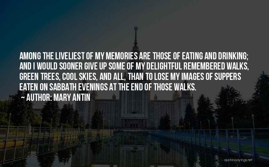 All Those Memories Quotes By Mary Antin