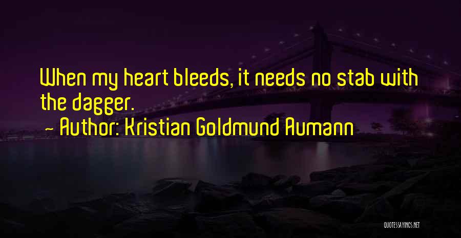 All Ties Aside Quotes By Kristian Goldmund Aumann