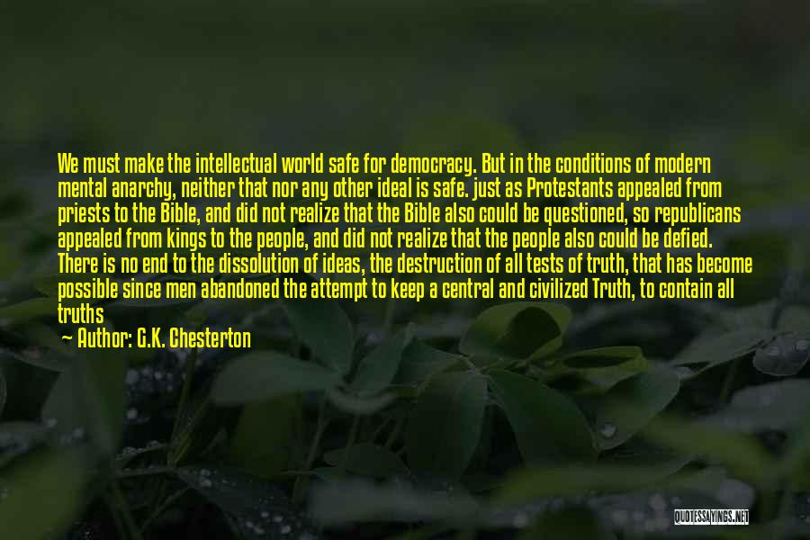 All Time Bible Quotes By G.K. Chesterton