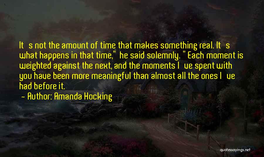 All Time Meaningful Quotes By Amanda Hocking