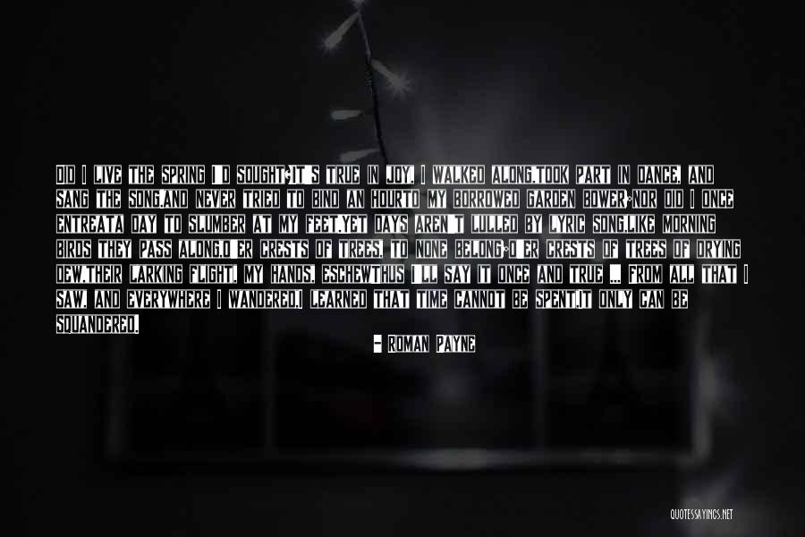 All Time Song Quotes By Roman Payne All Time Song Quotes By Roman Payne