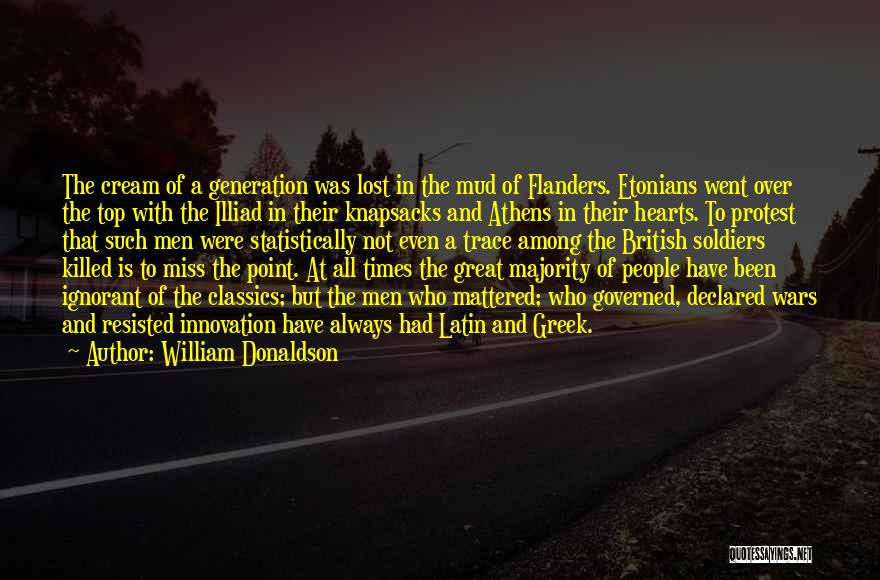 All Times Great Quotes By William Donaldson