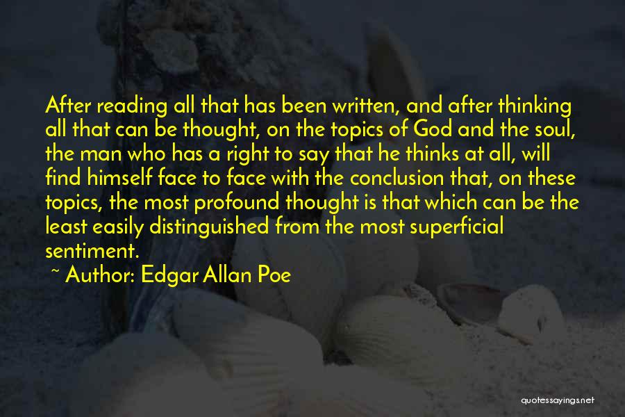 All Topics Quotes By Edgar Allan Poe