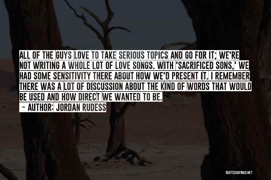 All Topics Quotes By Jordan Rudess