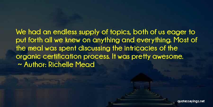 All Topics Quotes By Richelle Mead