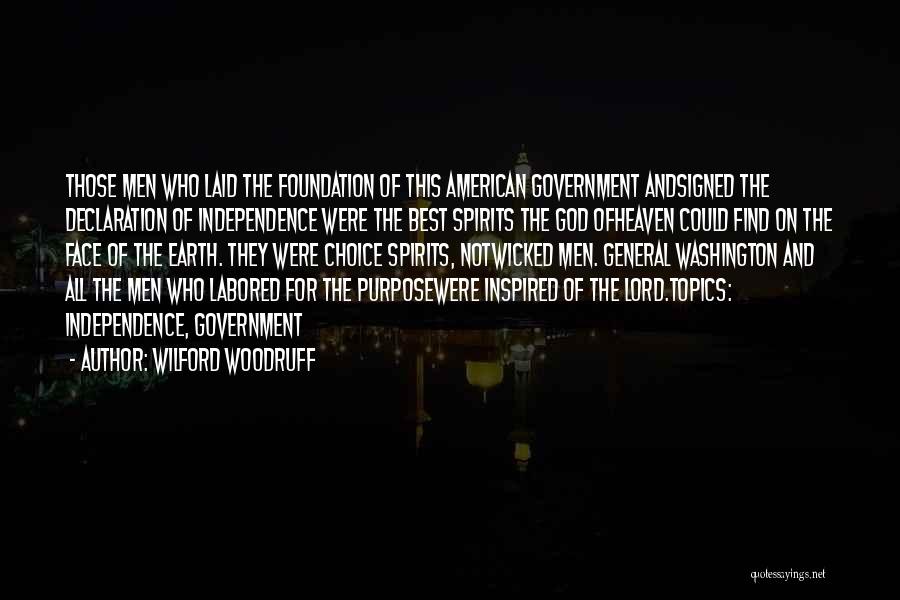 All Topics Quotes By Wilford Woodruff