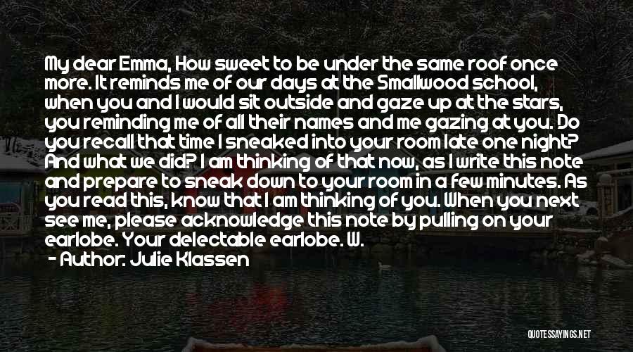 All Under One Roof Quotes By Julie Klassen