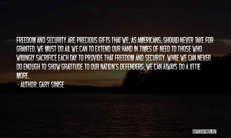 All We Need Quotes By Gary Sinise